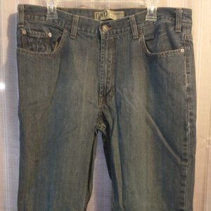 Old Navy Denim Low-Rise Boot-Cut 36W/34L